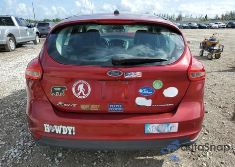 2016 Ford Focus Titanium z USA, uszkodzony, nr VIN 1FADP3N2XGL407427